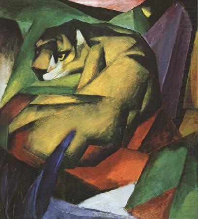 Franz Marc The Tiger (mk34) china oil painting image
